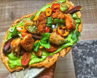 Plantain flatbread
