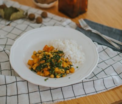 Butternut Squash and Chickpea Curry