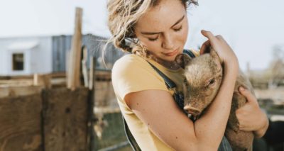 Image encouraging you to try vegan