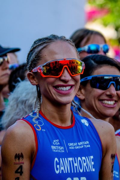 Famous vegan athlete Lisa Gawthorne