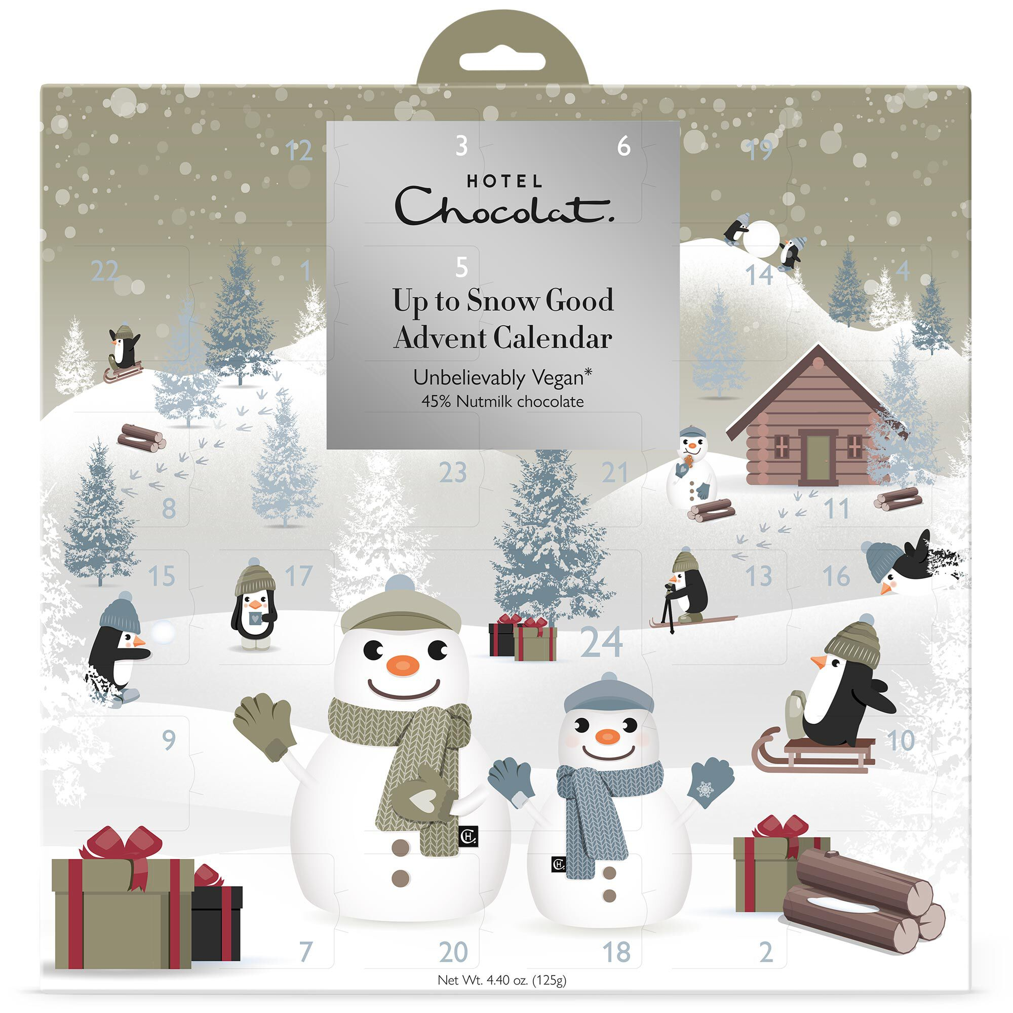Vegan Up To Snow Good Advent Calendar - Hotel Chocolat