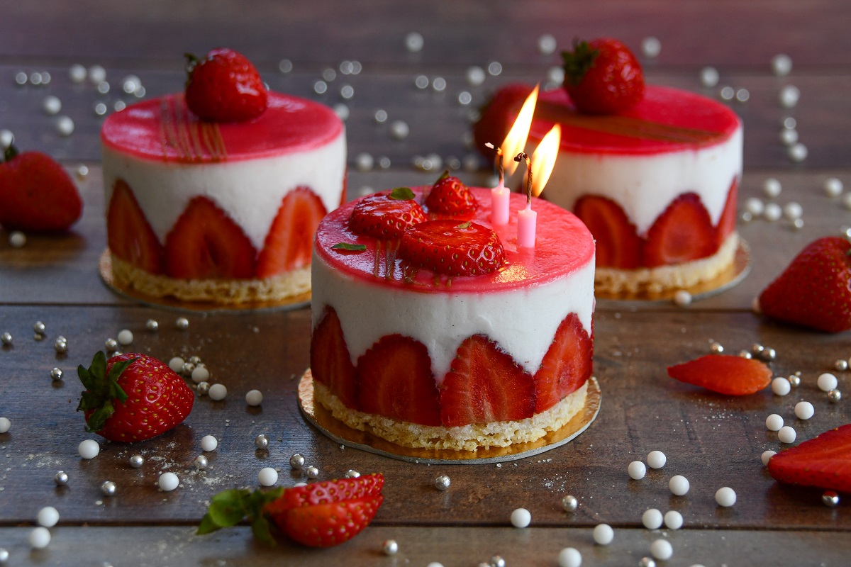 Strawberry Fraisier