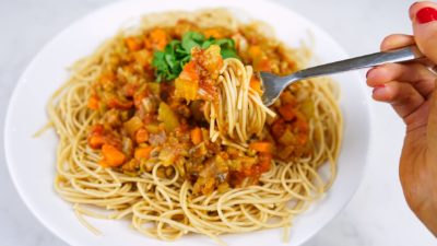 Vegetable Bolognaise