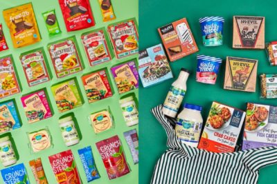 images of giveaways for Veganuary 2021