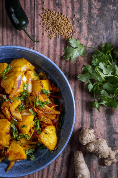 Nepalese Potato Salad Recipe