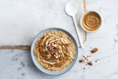 Vegan carrot cake porridge