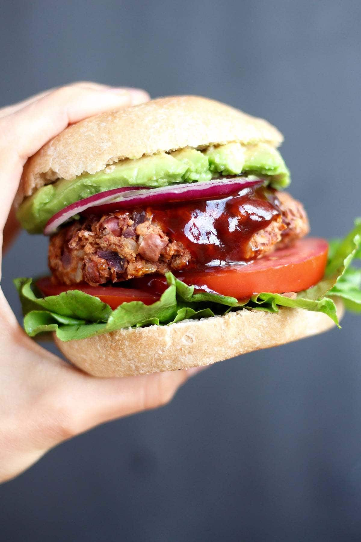 Veggie Birger by Conscientious Eater