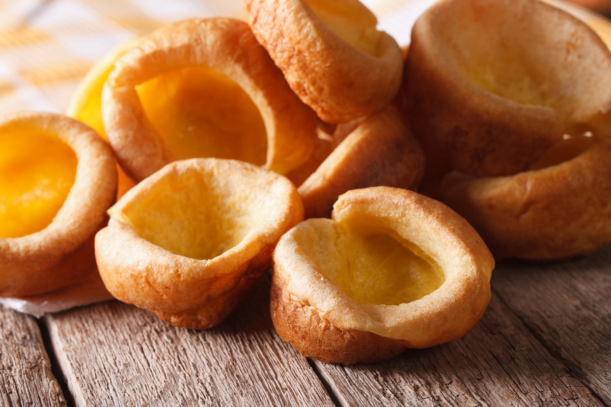 Homemade vegan Yorkshire puddings