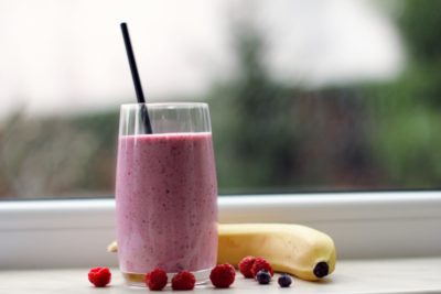 Banana berry smoothie