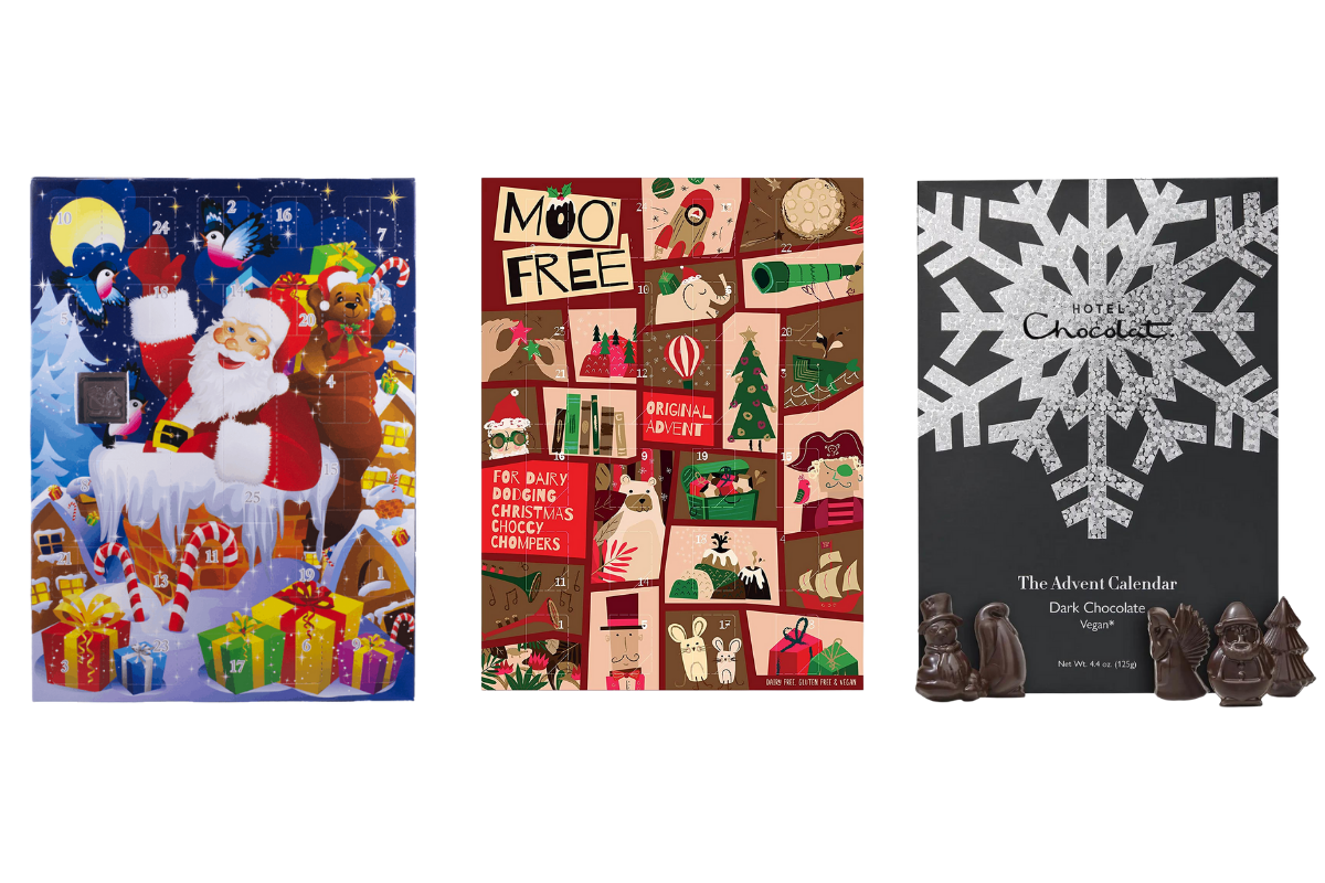 Three vegan advent calendars