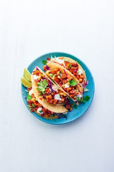 Tempeh tacos