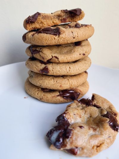 Chocolate, Orange and Walnut Cookies
