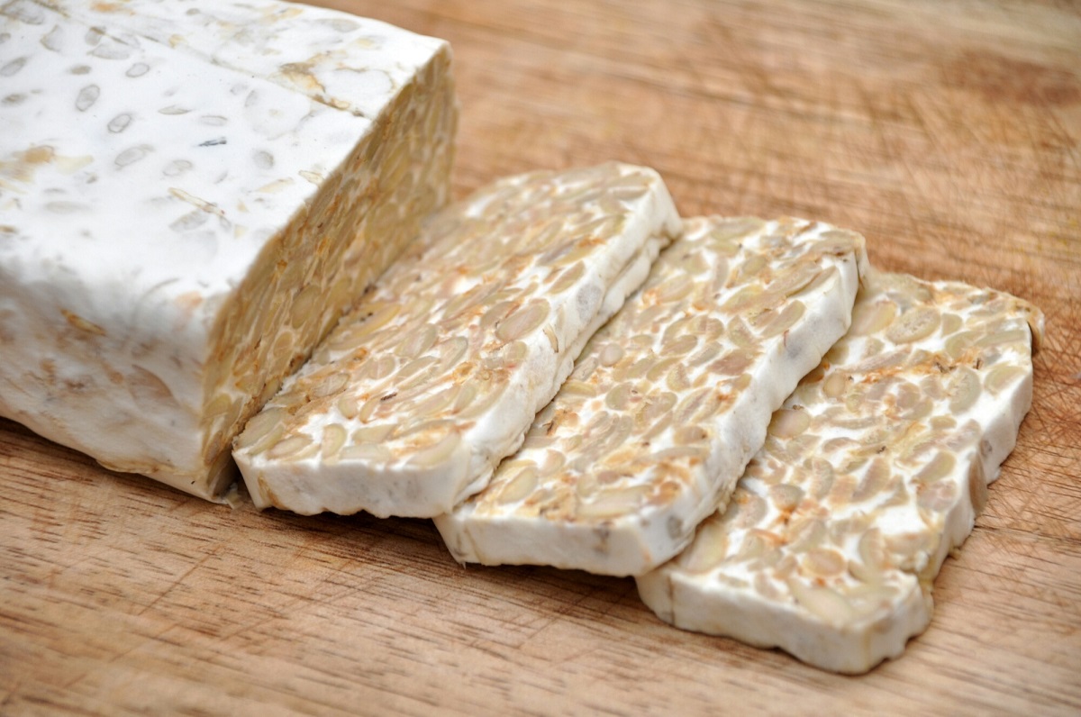 Block of tempeh