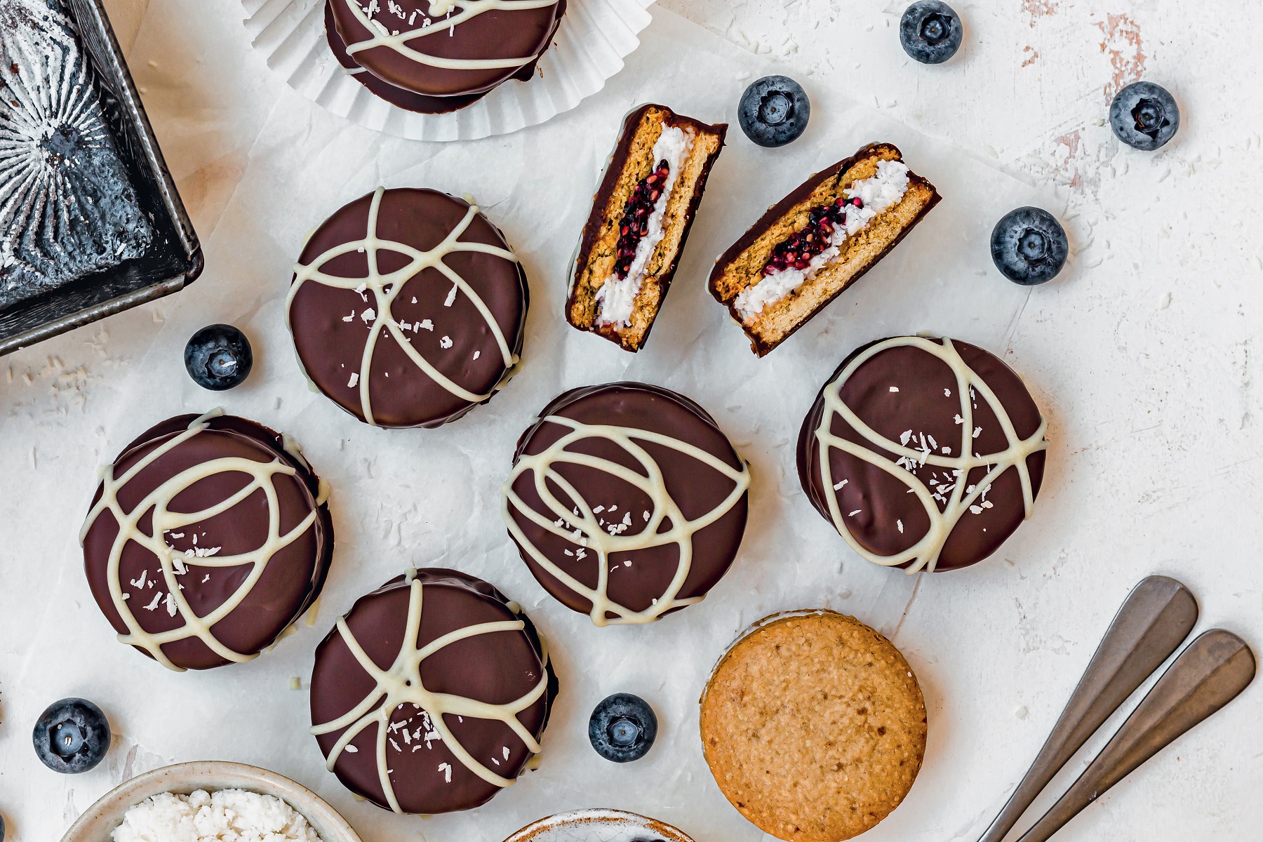 Blueberry Wagon Wheels