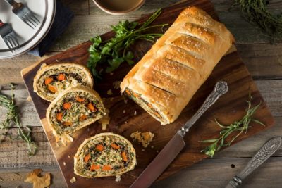 Homemade Vegan Wellington