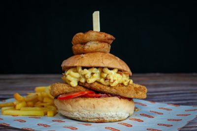 Quorn Double Down Air Fryer Burger