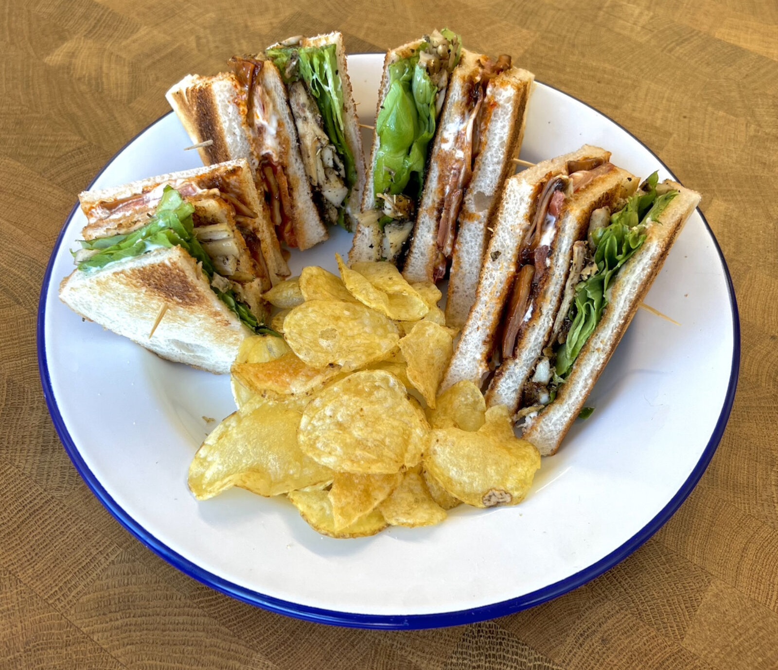 BOSH! Vegan Club Sandwich