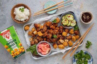 Vegan Peking Popcorn Chicken Recipe