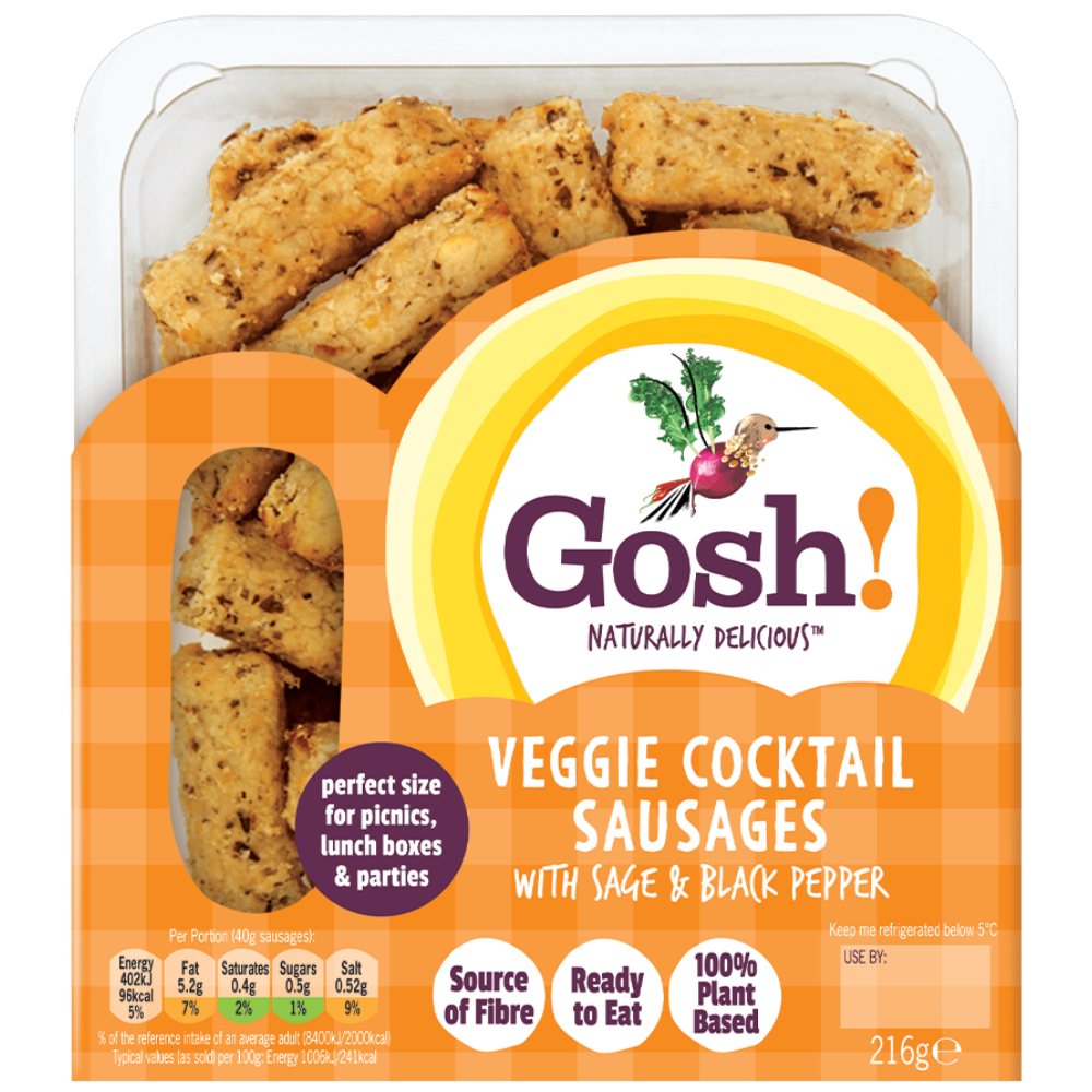 Gosh! Vegan Cocktail Sausages