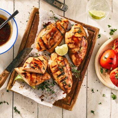 Glasierte Teriyaki-Filets