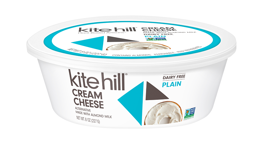 Kite Hill Vegan Cream Cheese - vegan cheese is another essential item 