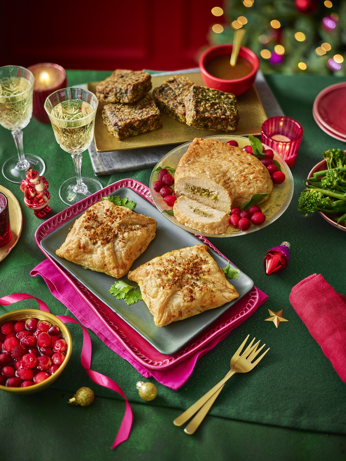 Tesco vegan Christmas food 2023