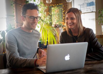 Chris & Erica Team Veganuary discussion