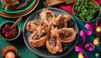Tesco Roasted Vegetable Cranberry Star