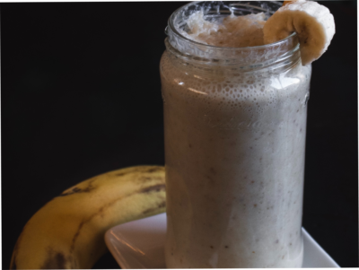 Chocolate Banana Protein Smoothie