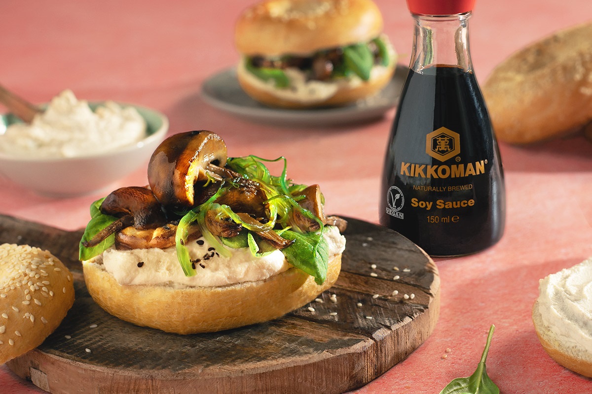 Whipped Tofu Bagel Recipe