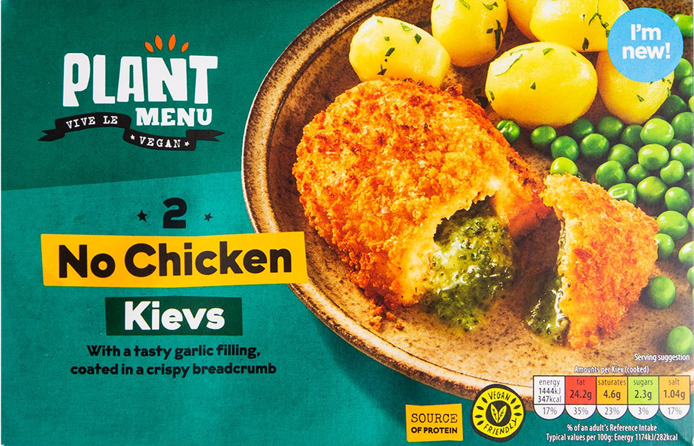 Aldi Plant Menu No Chicken Kievs