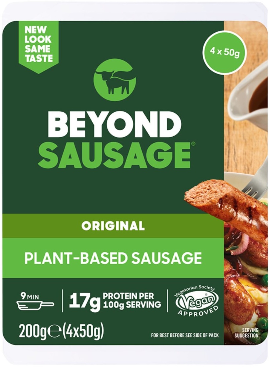 Beyond Meat vegan sausages