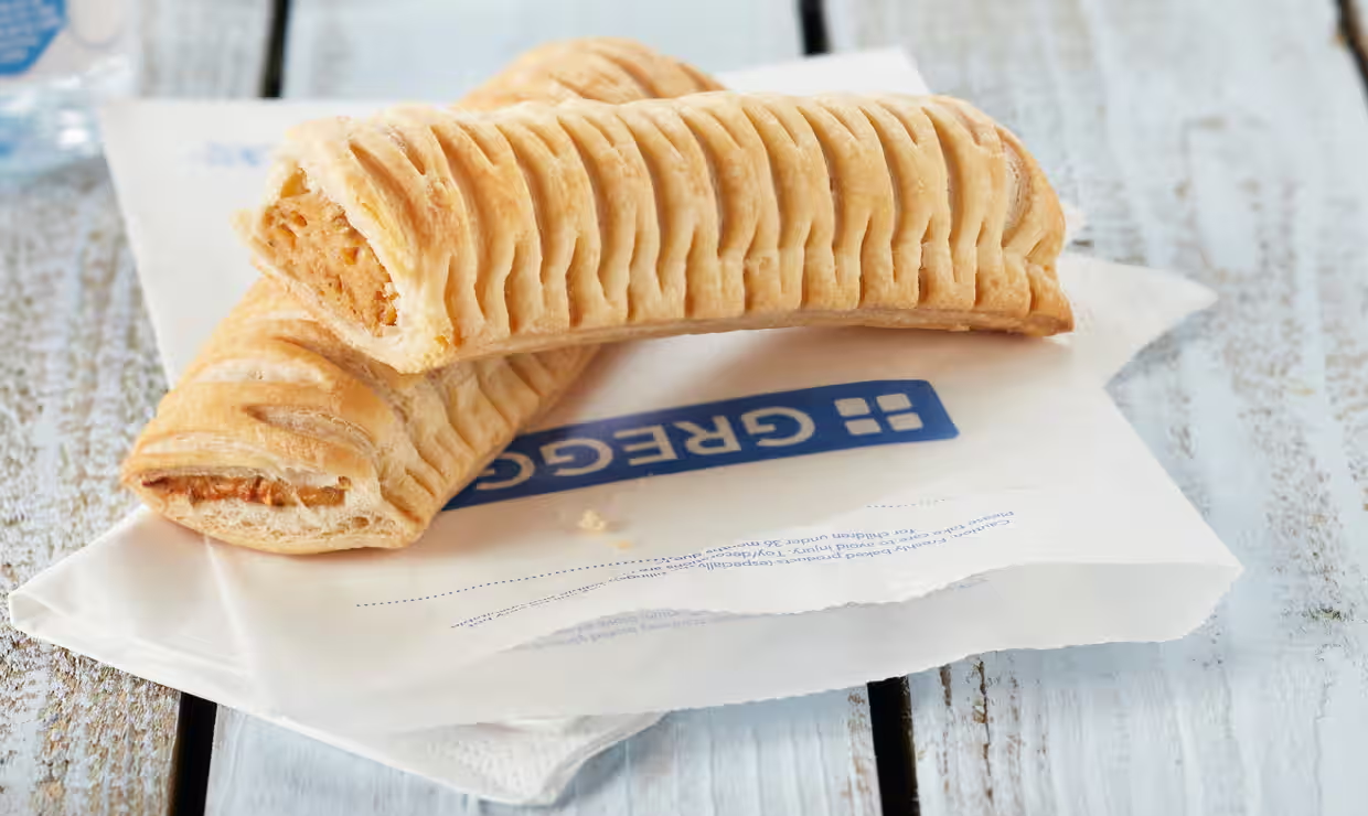 Greggs Vegan Sausage Roll