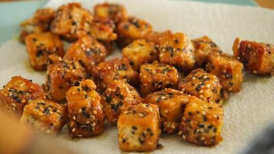 CRISPY SESAME TOFU