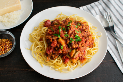 Vegan Lentil Bolognese