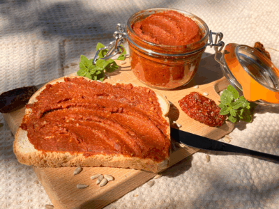 Sobrasada de pipas y tomate seco