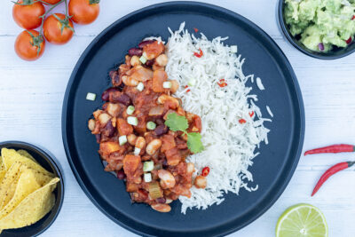 Mexican-inspired plate - Christopher Shoebridge