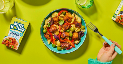 Better Nature Tempeh - Mediterranean Pasta Salad